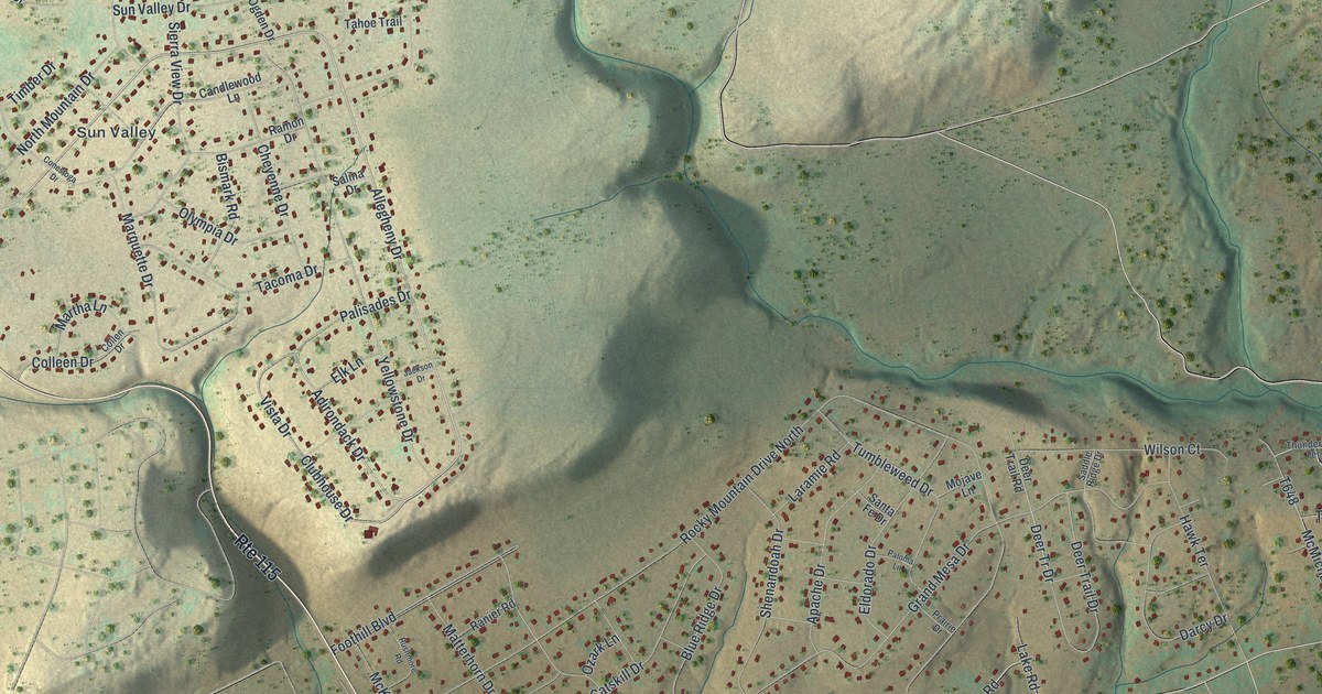 Map of Sierra View, Pennsylvania in 2026