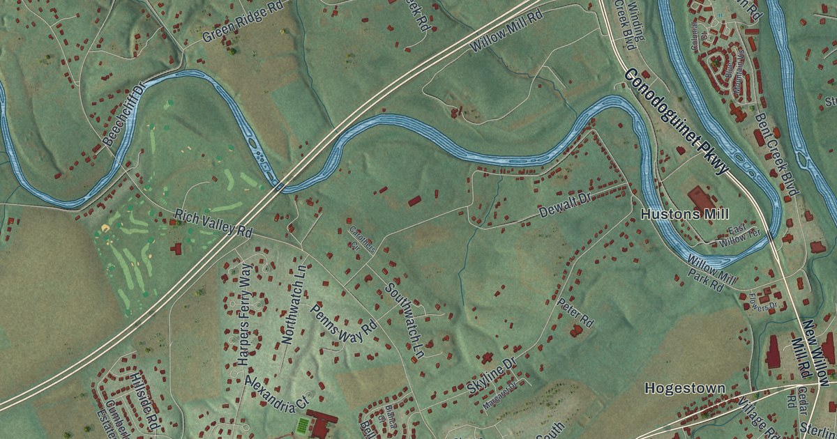Map of Silver Spring, Pennsylvania in 2026