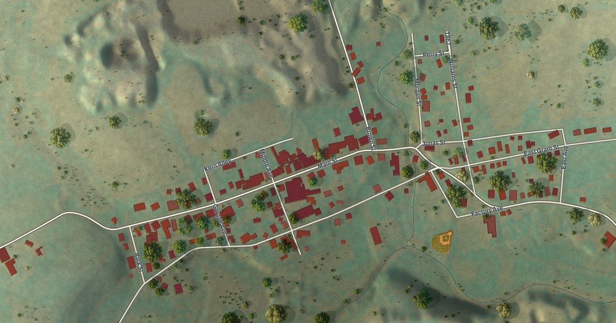 Map of Slatedale, Pennsylvania in 2026