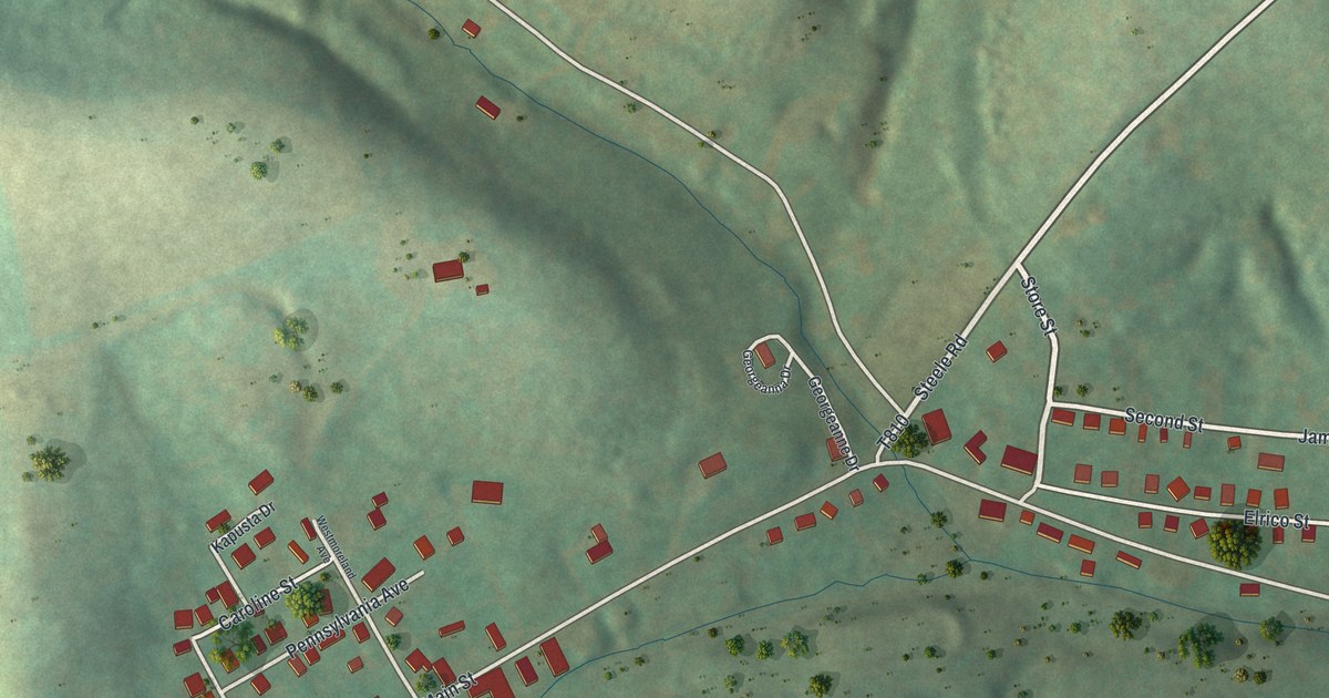 Map of Slickville, Pennsylvania in 2026