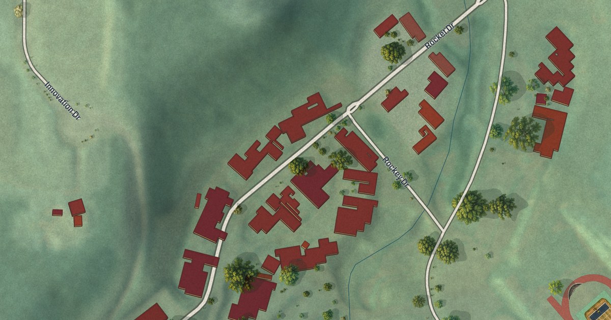 Map of Slippery Rock University, Pennsylvania in 2026