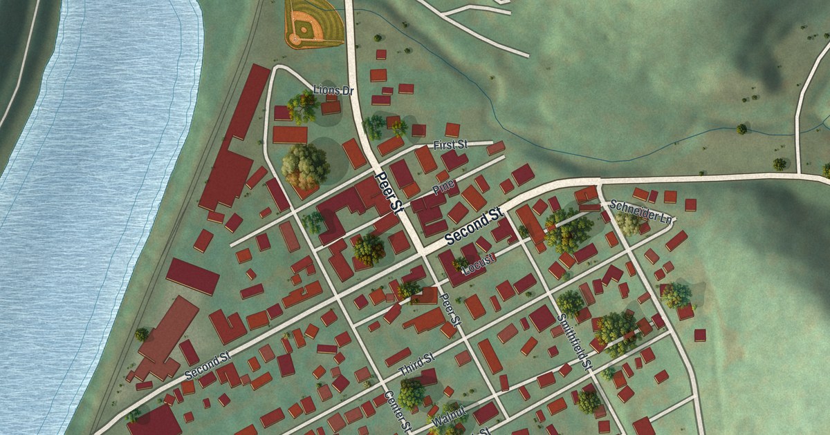 Map of Smithton, Pennsylvania in 2026