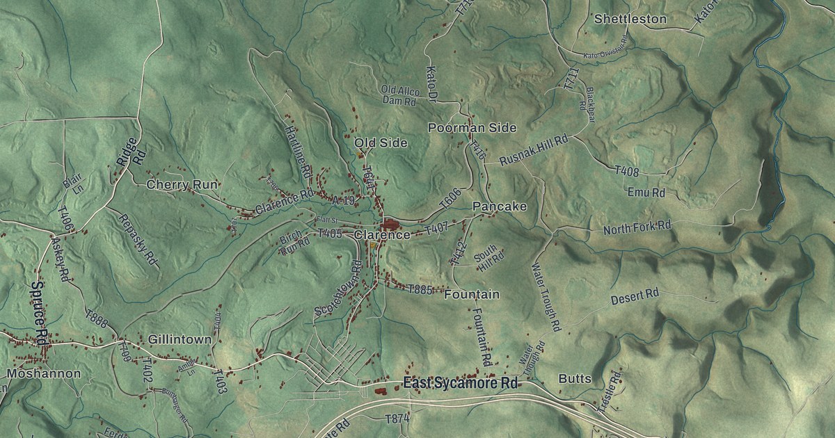 Map of Snow Shoe Township, Pennsylvania in 2026