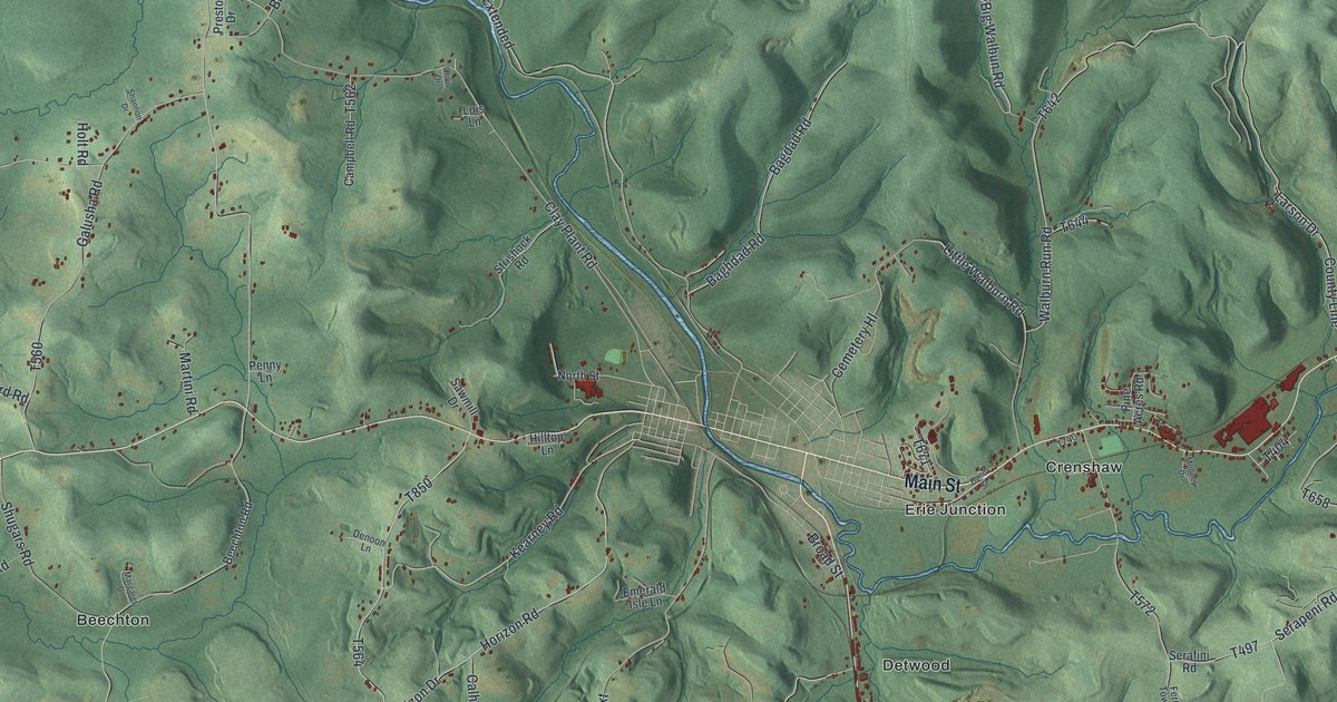 Map of Snyder, Jefferson County, Pennsylvania in 2026