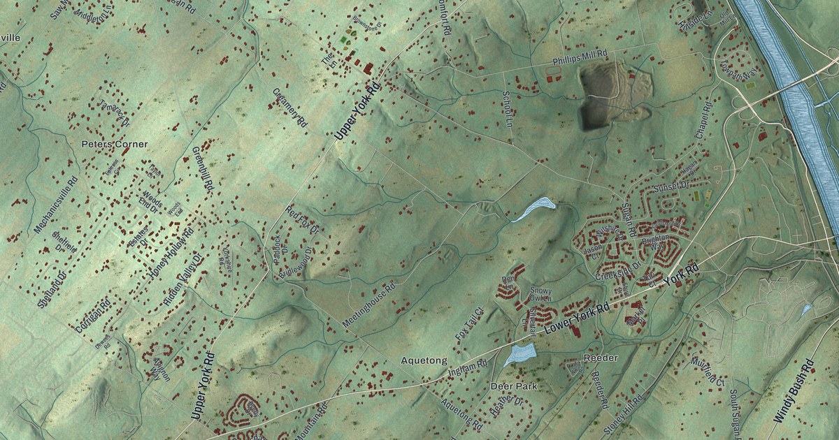 Map of Solebury, Pennsylvania in 2026