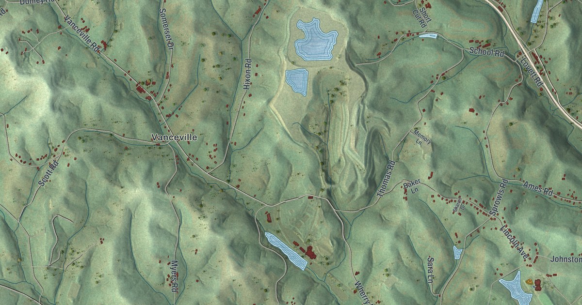 Map of Somerset, Washington County, Pennsylvania in 2026
