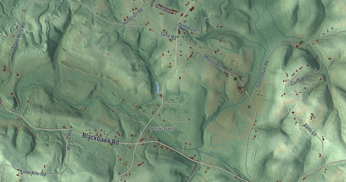 Map of South Beaver, Pennsylvania in 2026