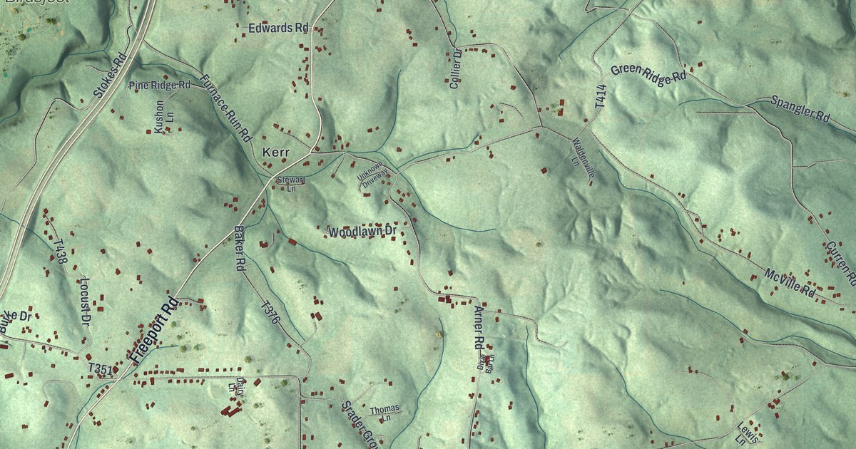 Map of South Buffalo, Pennsylvania in 2026