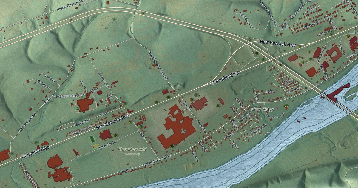 Map of South Centre, Pennsylvania in 2026