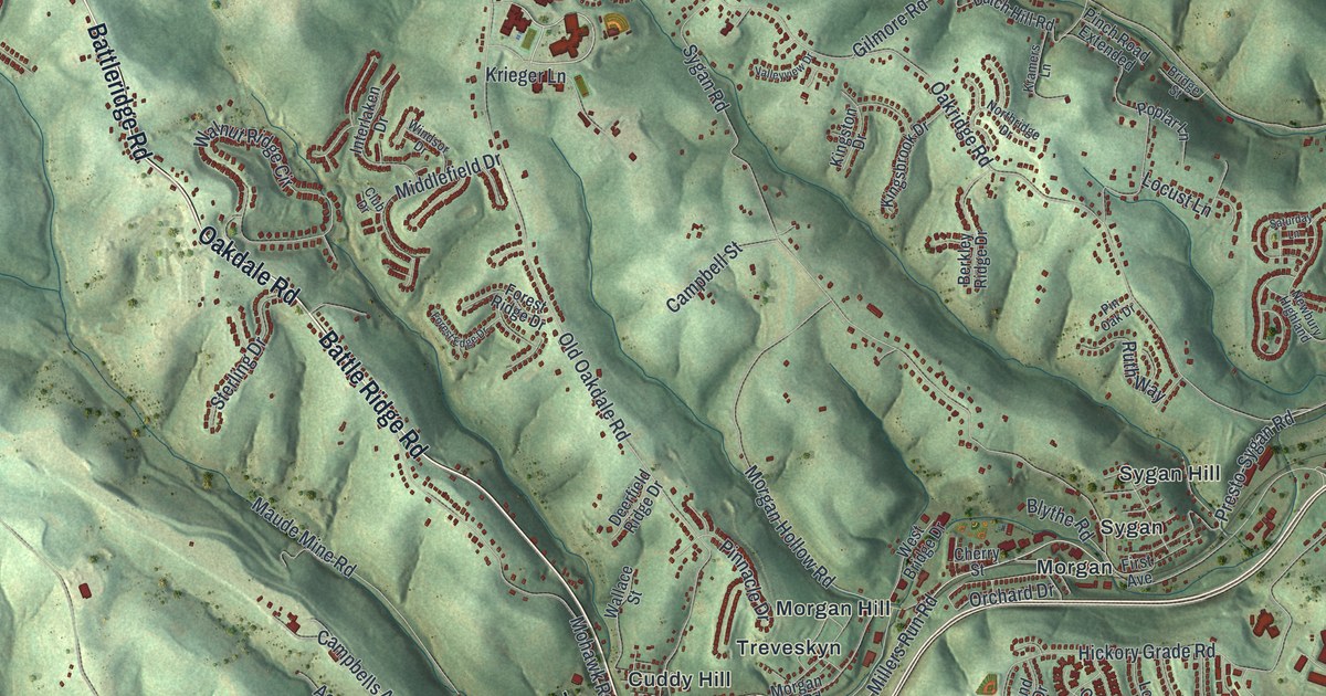 Map of South Fayette, Pennsylvania in 2026
