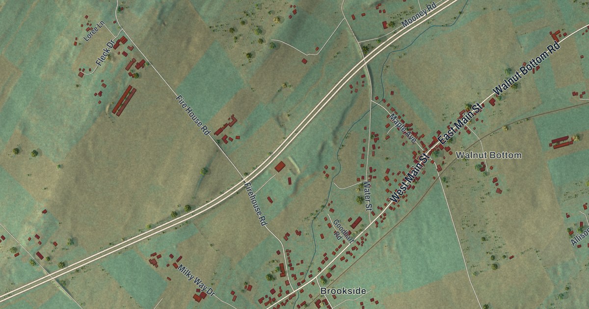 Map of South Newton, Pennsylvania in 2026