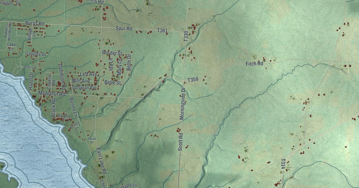 Map of South Shenango, Pennsylvania in 2026