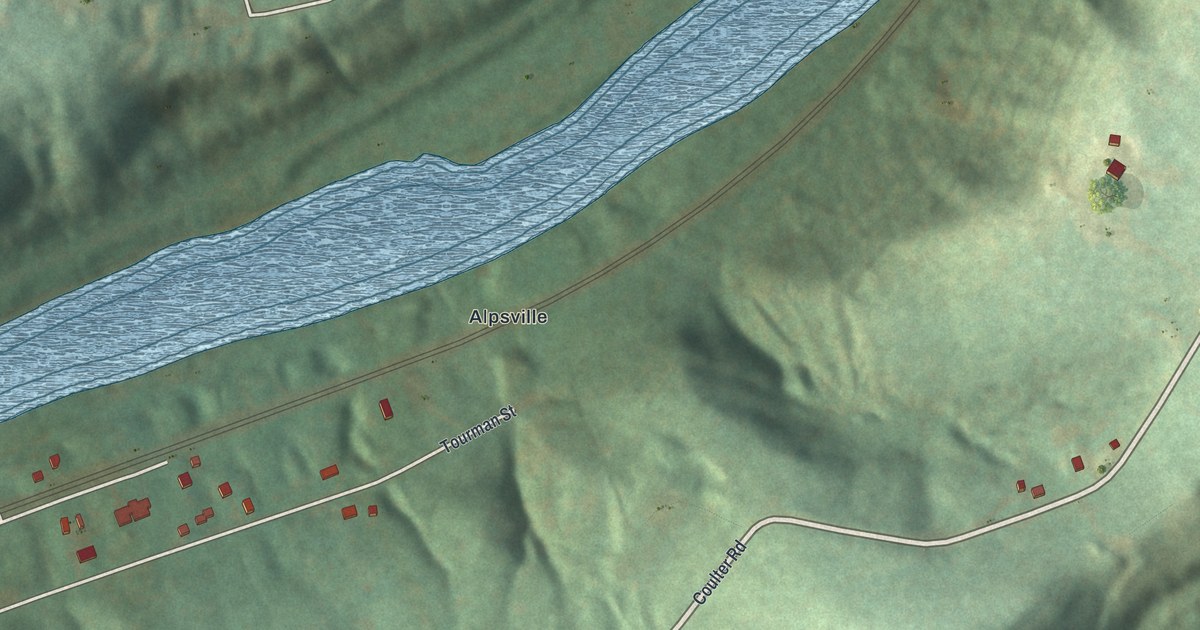 Map of South Versailles, Pennsylvania in 2026