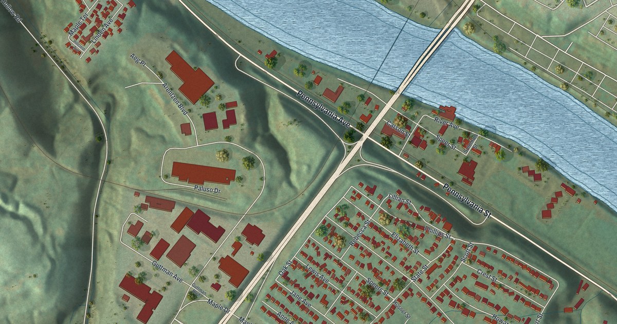 Map of Speers, Pennsylvania in 2026