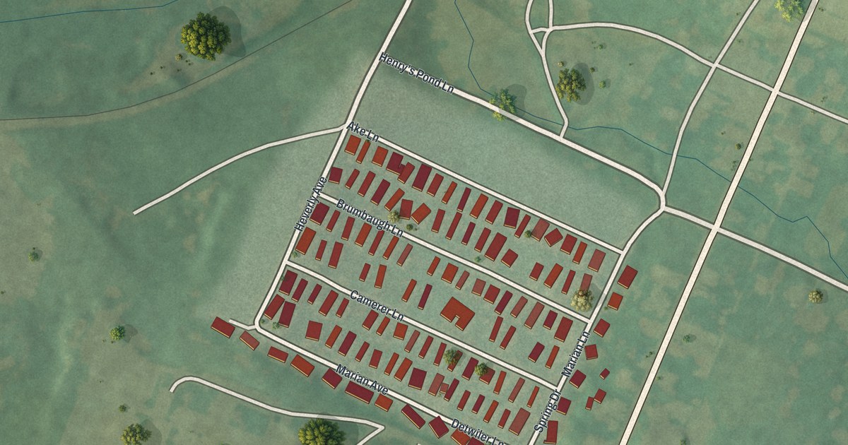 Map of Spring Drive Mobile Home Park, Pennsylvania in 2026