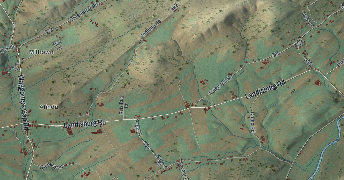 Map of Spring, Perry County, Pennsylvania in 2026