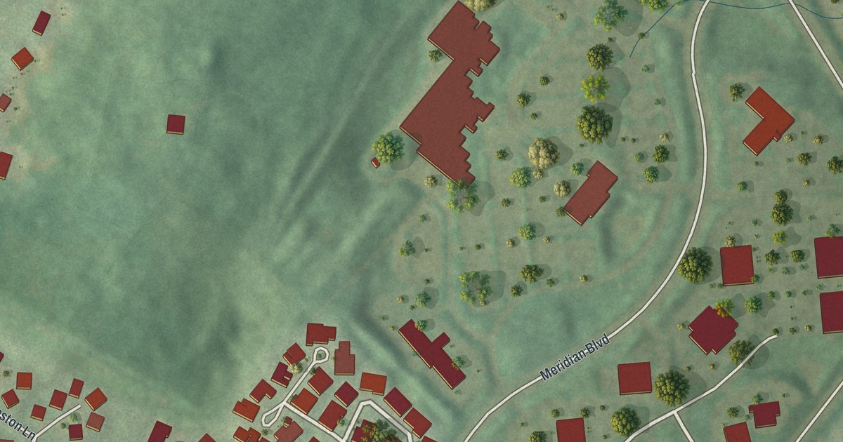 Map of Spring Ridge, Pennsylvania in 2026