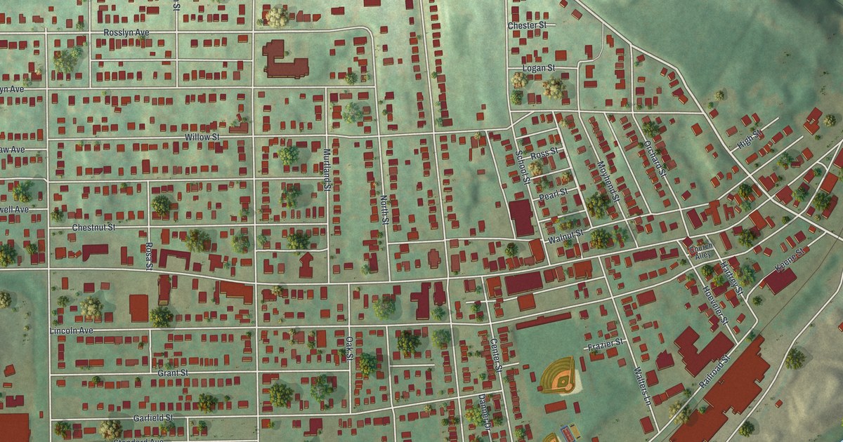 Map of Springdale Borough, Pennsylvania in 2026