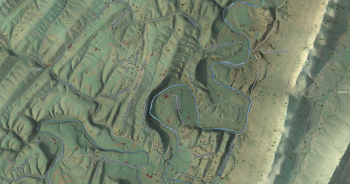 Map of Springfield, Huntingdon County, Pennsylvania in 2026
