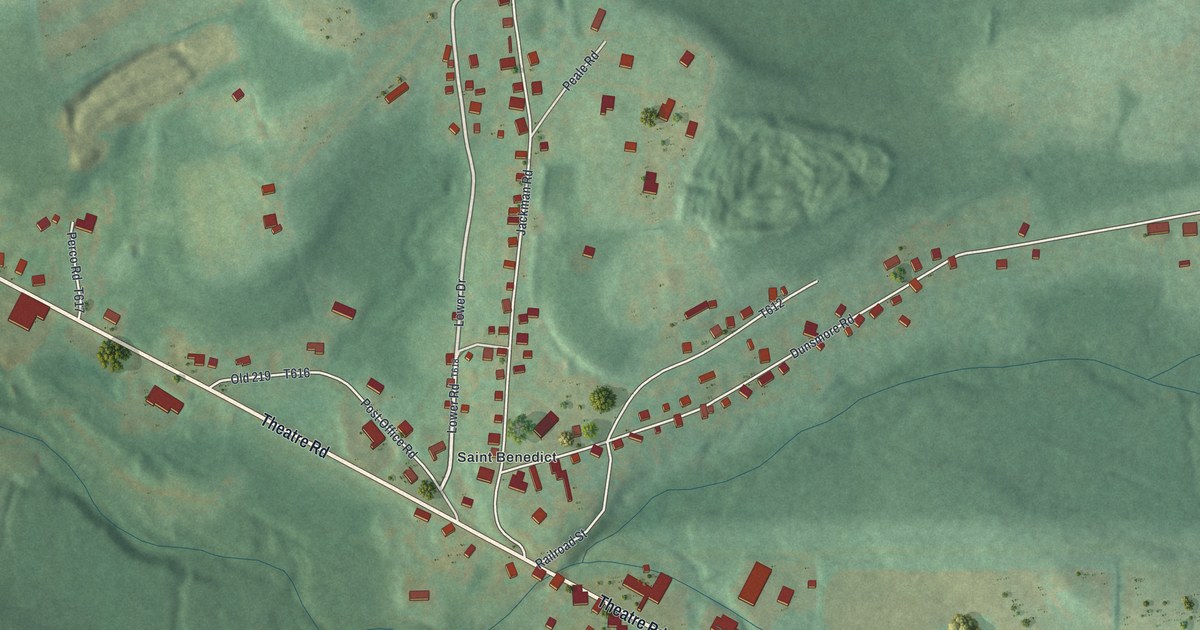 Map of St. Benedict, Pennsylvania in 2026