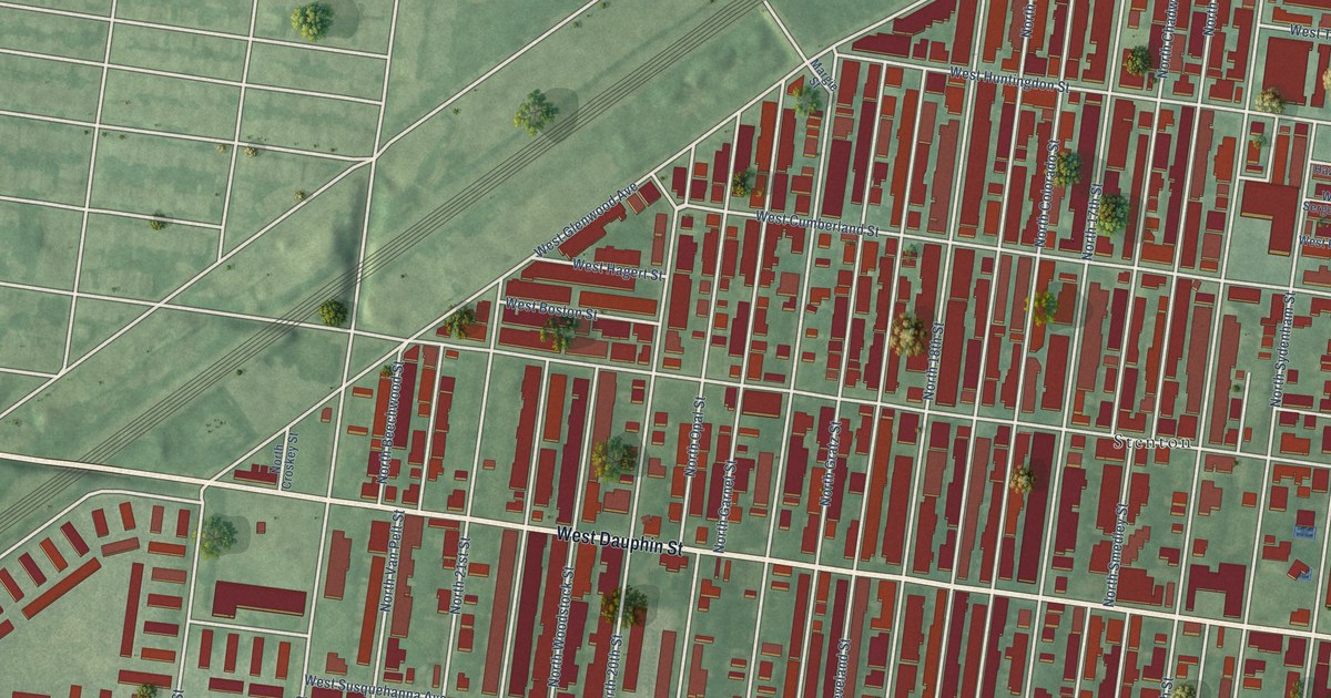 Detailed Map of Stanton, Pennsylvania