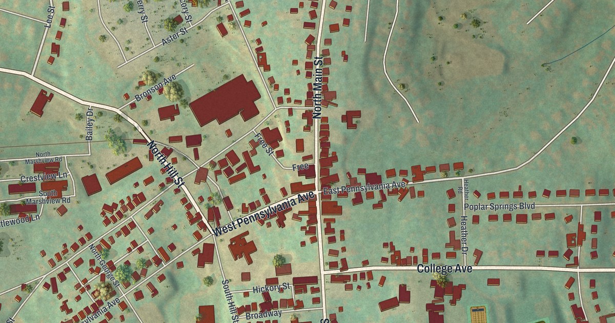 Map of Stewartstown, Pennsylvania in 2026