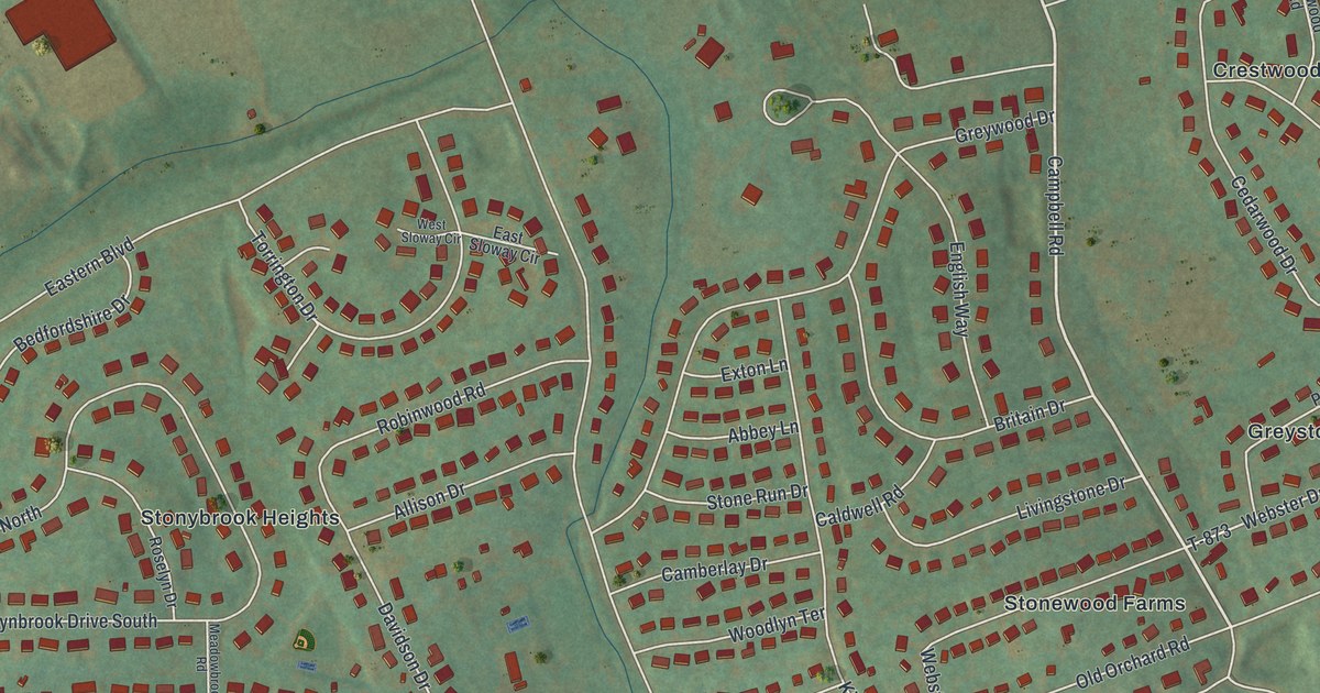 Map of Stonybrook, Pennsylvania in 2026