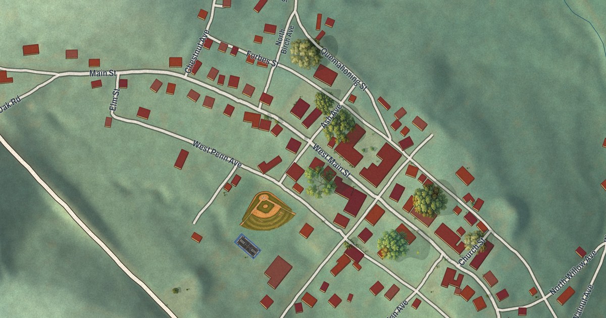Map of Stoystown, Pennsylvania in 2026
