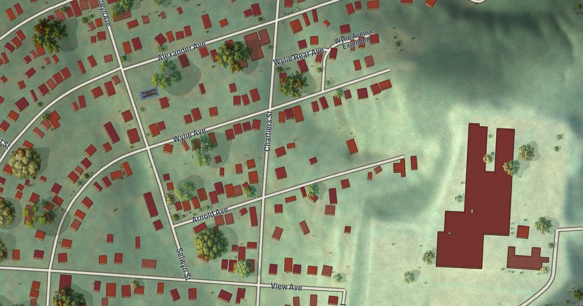 Map of Strabane, Pennsylvania in 2026