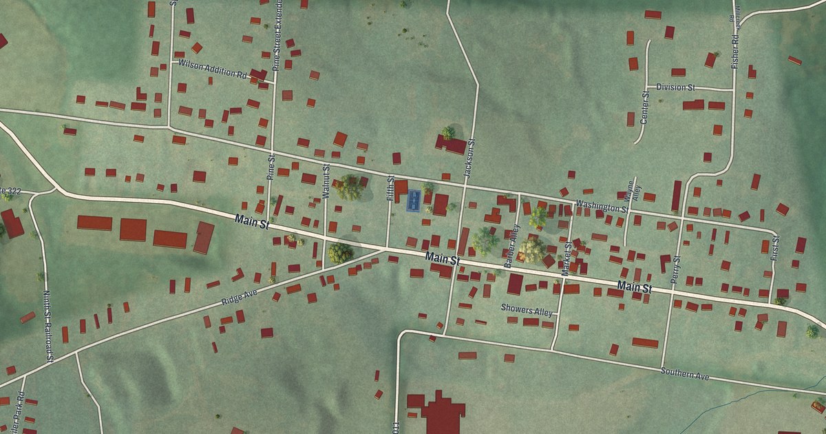 Map of Strattanville, Pennsylvania in 2026