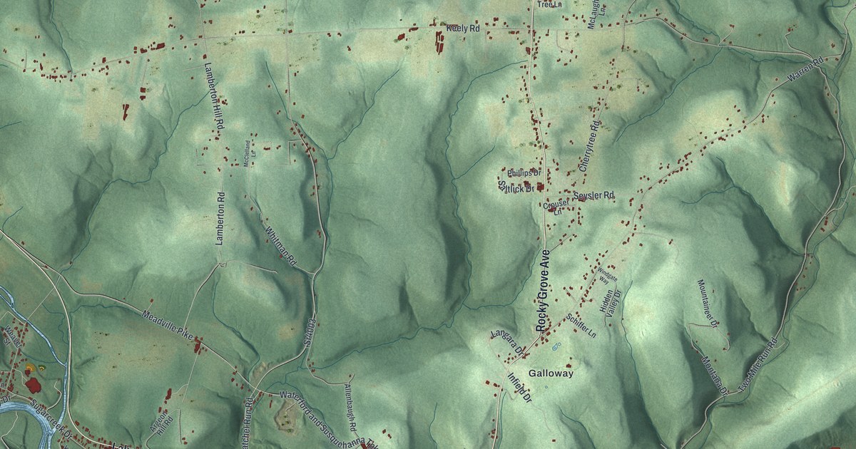 Map of Sugarcreek, Venango County, Pennsylvania in 2026