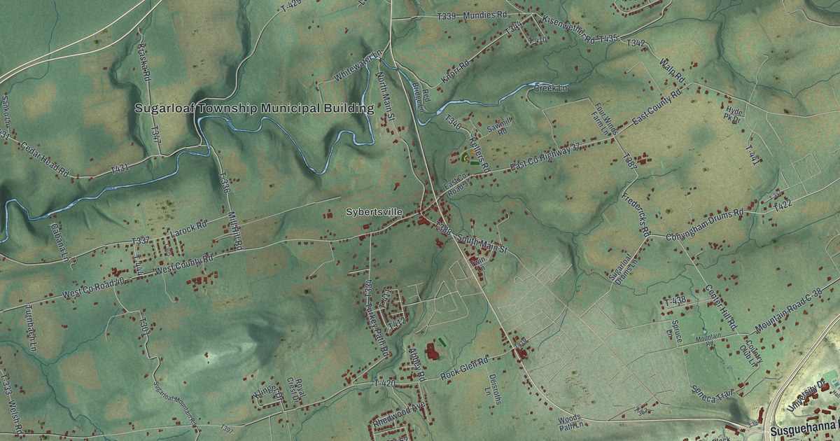 Map of Sugarloaf, Luzerne County, Pennsylvania in 2026