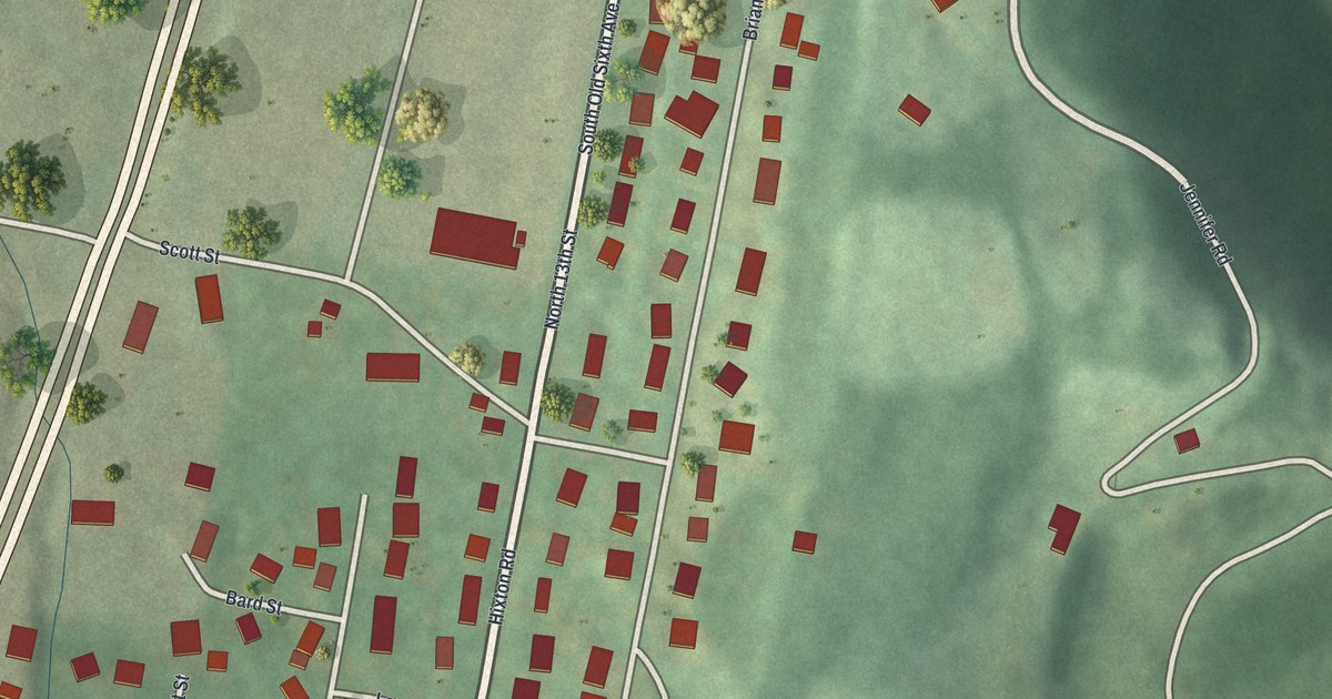 Map of Sunbrook, Pennsylvania in 2026