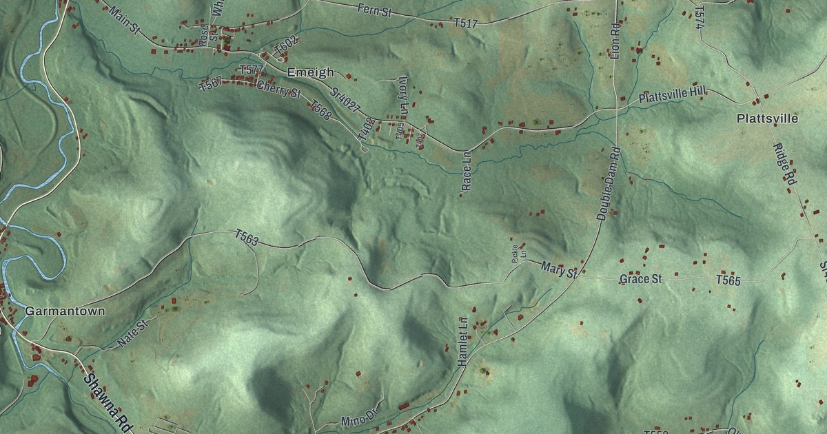 Map of Susquehanna, Cambria County, Pennsylvania in 2026