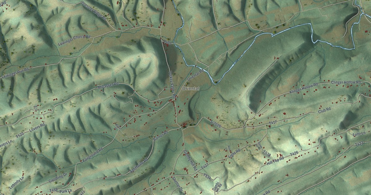 Map of Susquehanna, Juniata County, Pennsylvania in 2026