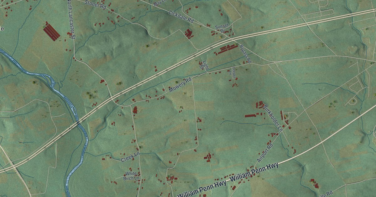 Map of Swatara, Lebanon County, Pennsylvania in 2026