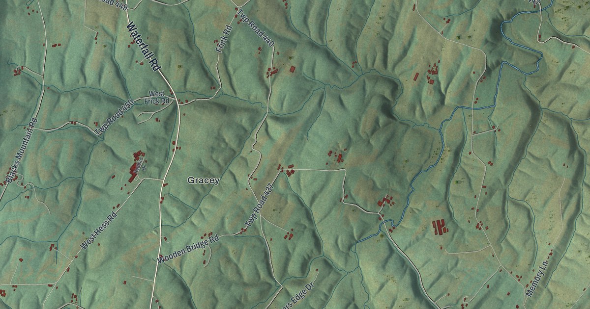 Map of Taylor, Fulton County, Pennsylvania in 2026