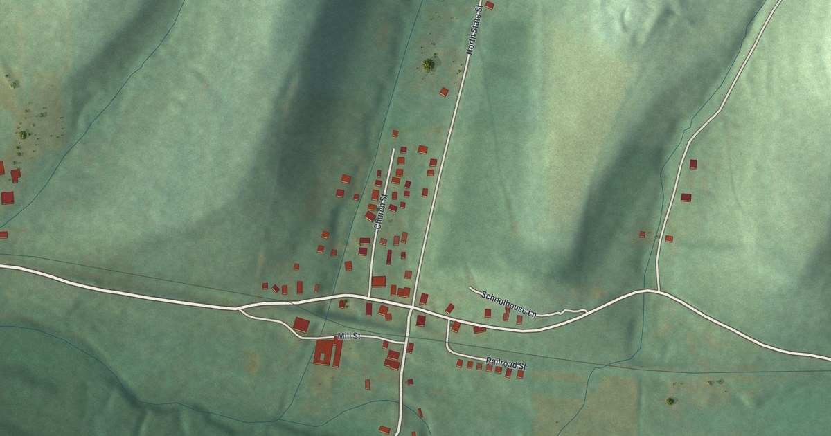 Map of Timblin, Pennsylvania in 2026