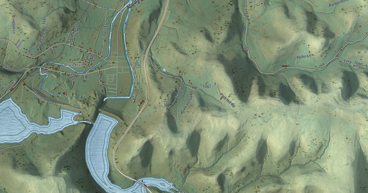 Map of Tioga Township, Pennsylvania in 2026