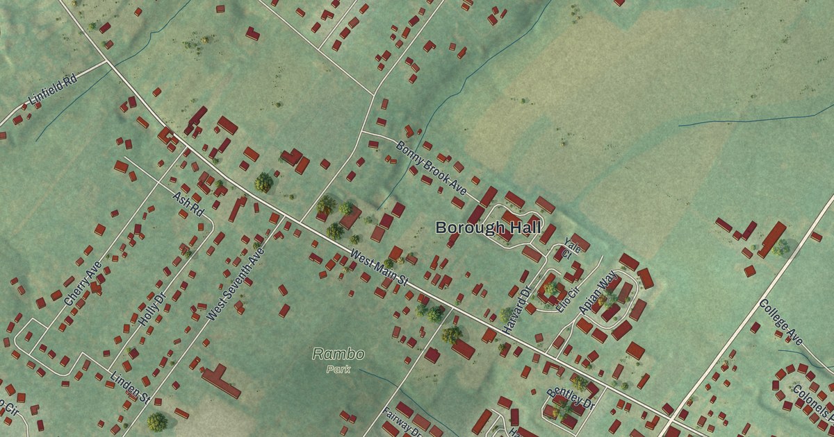 Map of Trappe, Pennsylvania in 2026