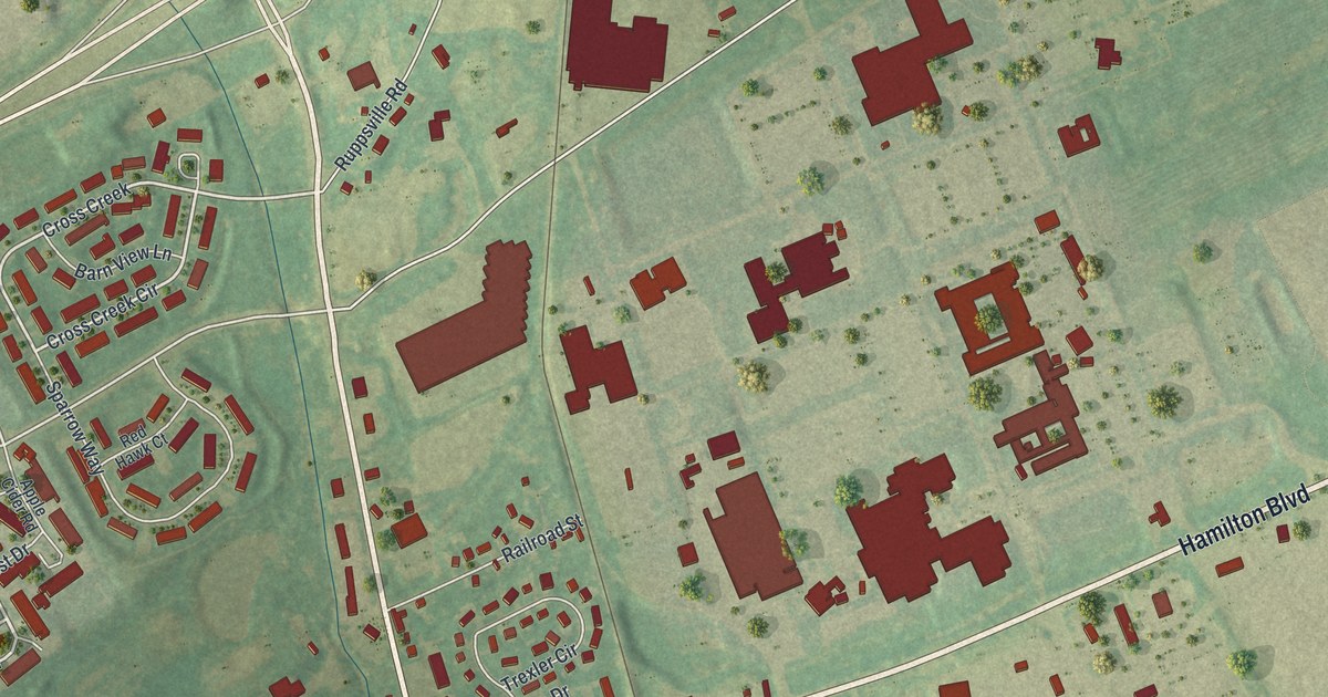Map of Trexlertown, Pennsylvania in 2026