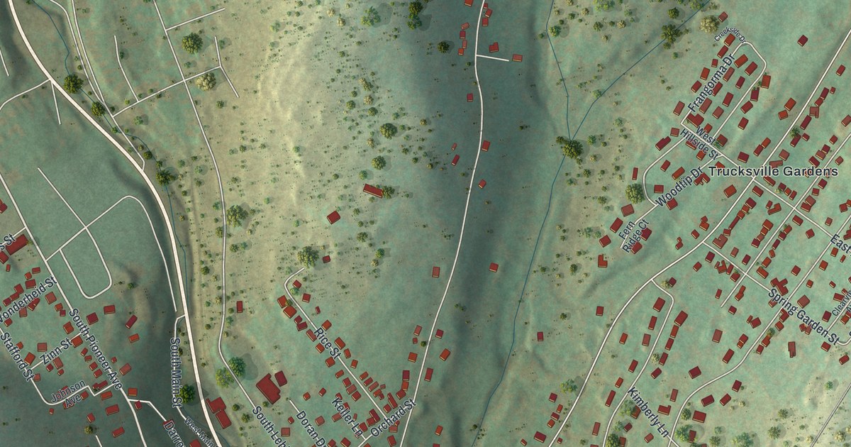 Map of Trucksville, Pennsylvania in 2026