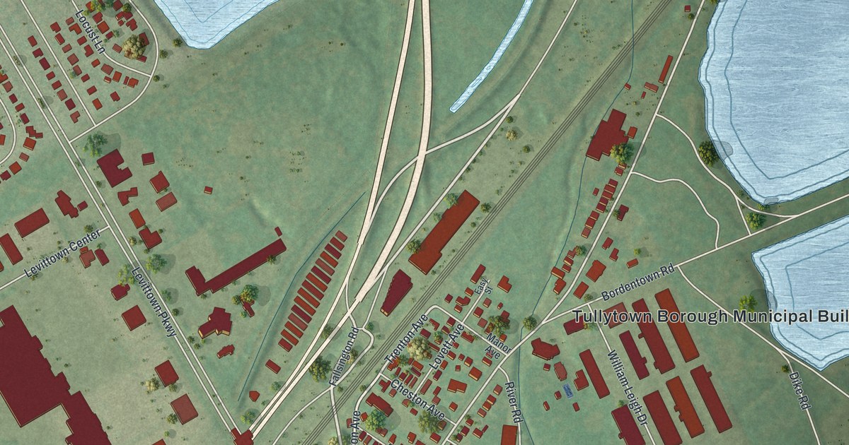 Map of Tullytown, Pennsylvania in 2026