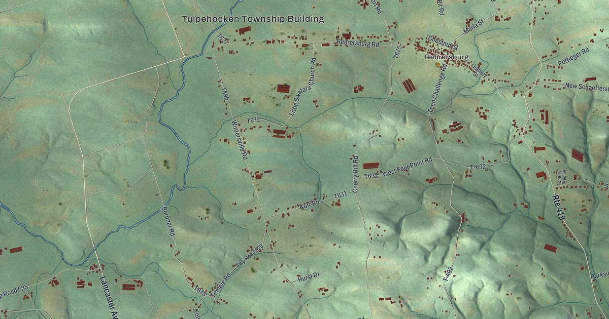 Map of Tulpehocken, Pennsylvania in 2026