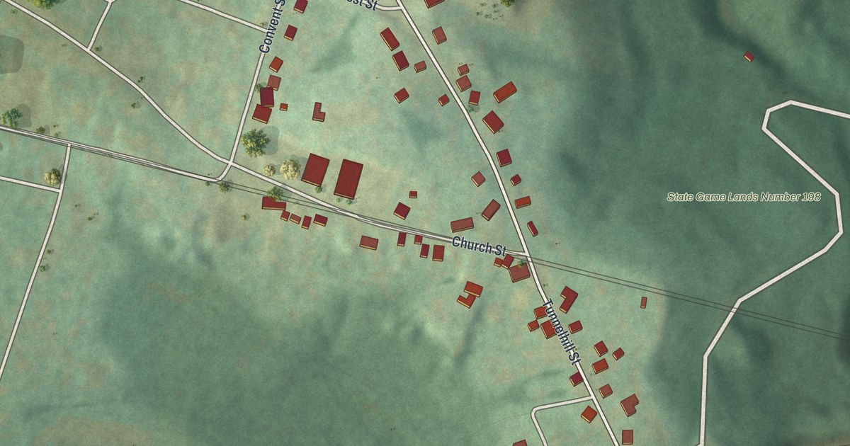Map of Tunnelhill, Pennsylvania in 2026
