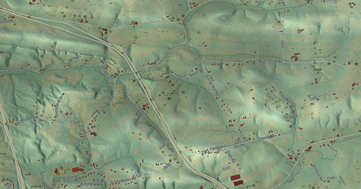 Map of Turbot, Pennsylvania in 2026