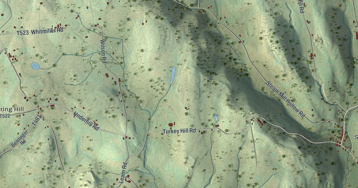 Map of Tuscarora, Bradford County, Pennsylvania in 2026