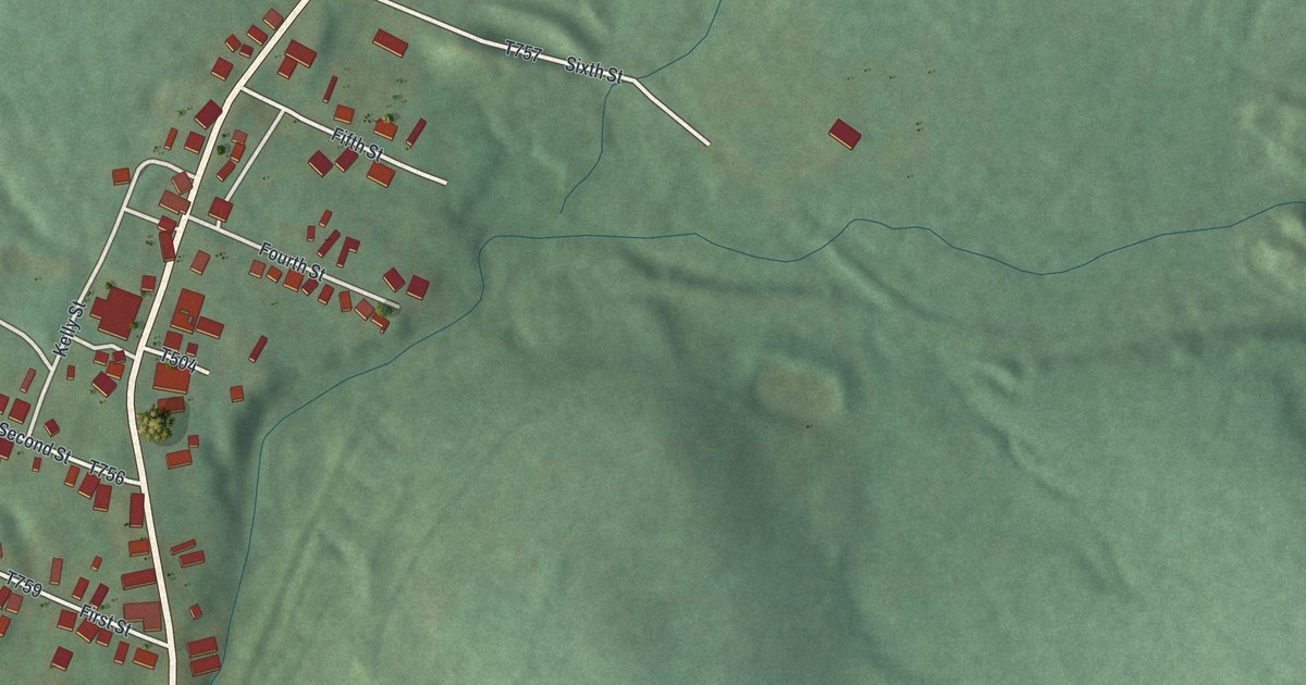 Map of Twin Rocks, Pennsylvania in 2026