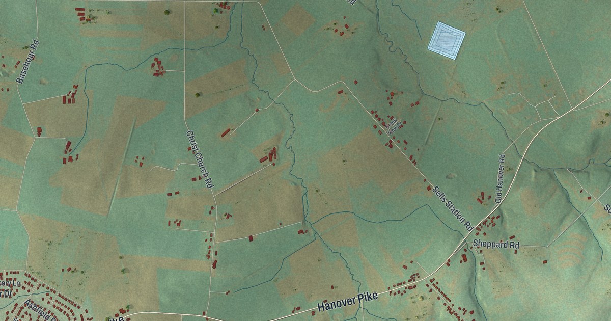 Map of Union, Adams County, Pennsylvania in 2026
