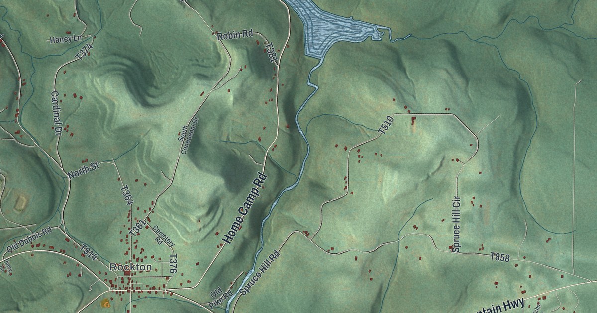 Map of Union, Clearfield County, Pennsylvania in 2026